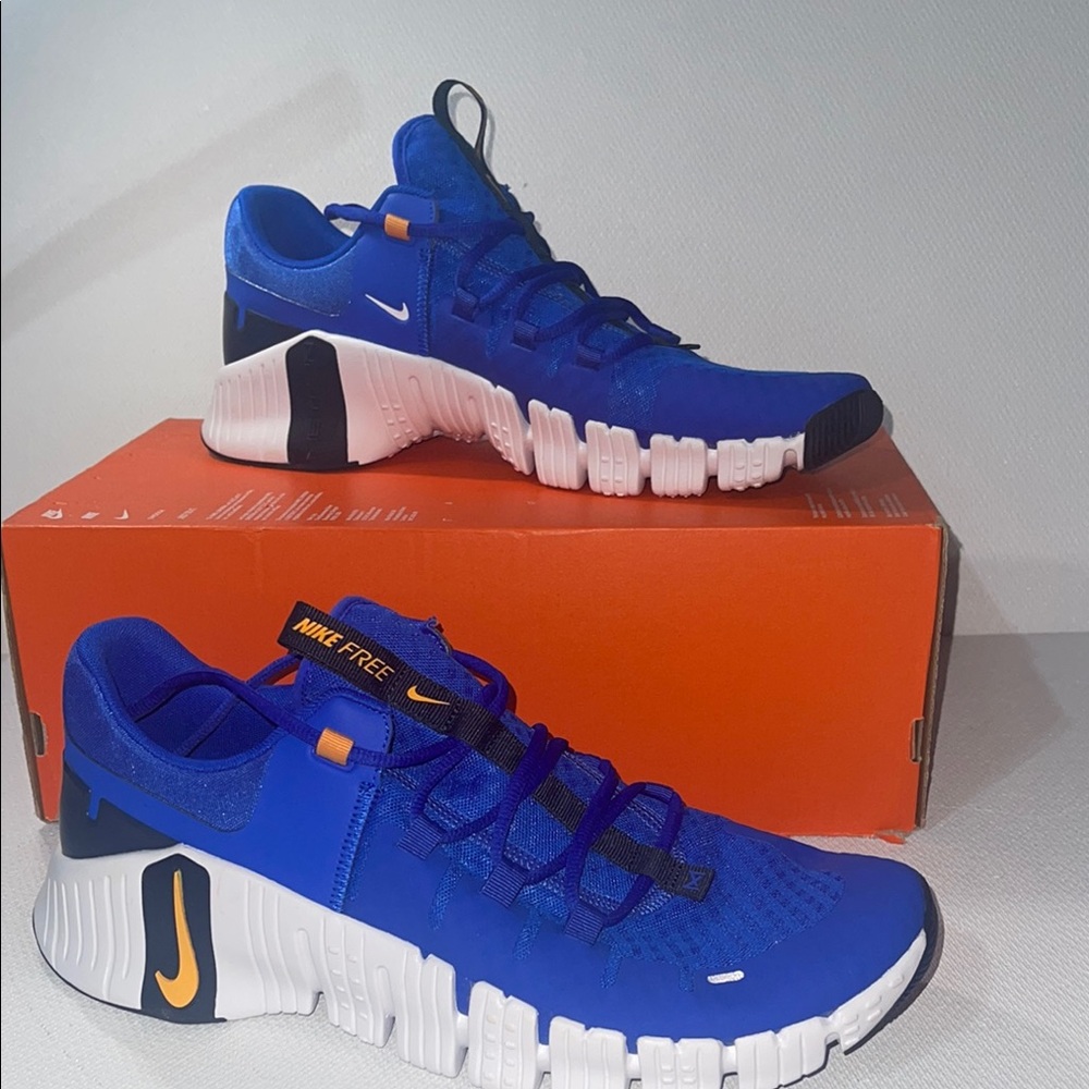 Nike Free Metcon 5 Racer blue/ Sundial White 13 NWT